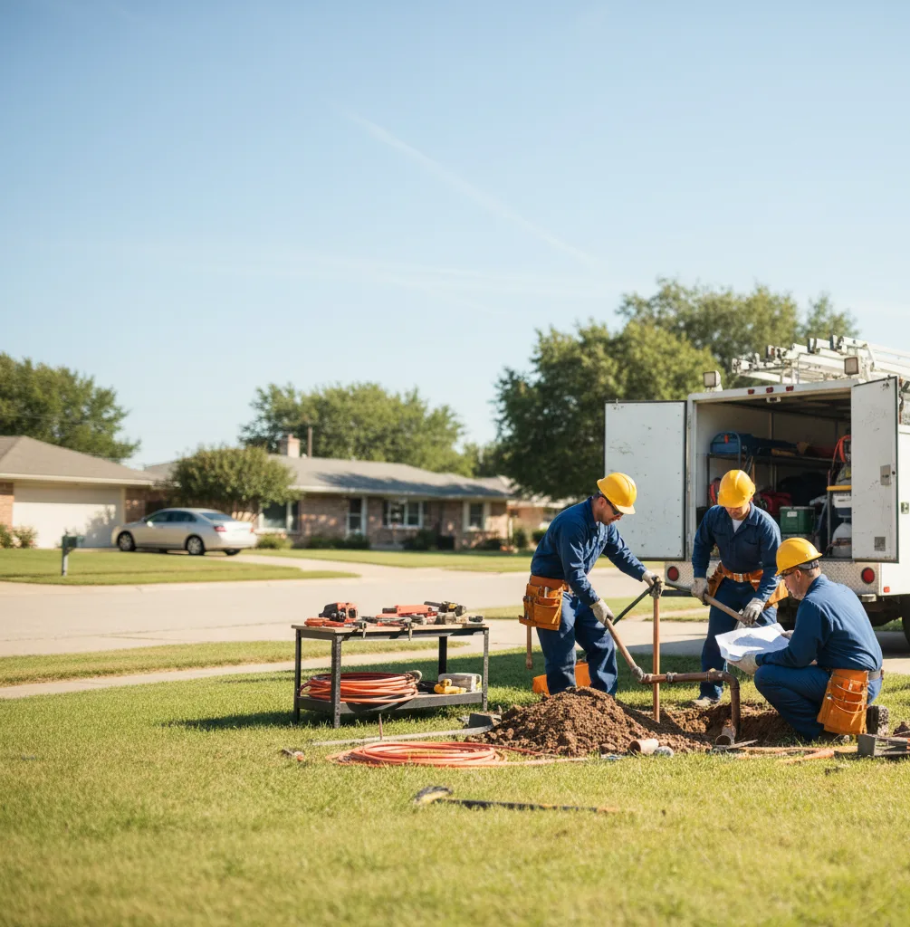 Sewer Line Repair in Rice, MN